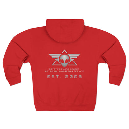 Coyote's Flying Saucers Full-Zip Hoodie