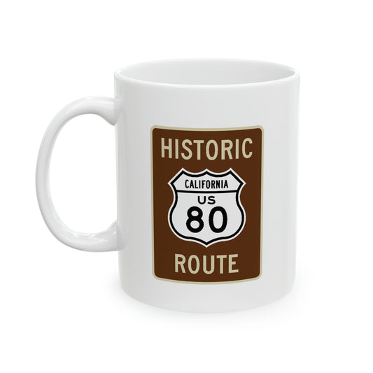 Old 80 Ceramic Mug, 11oz