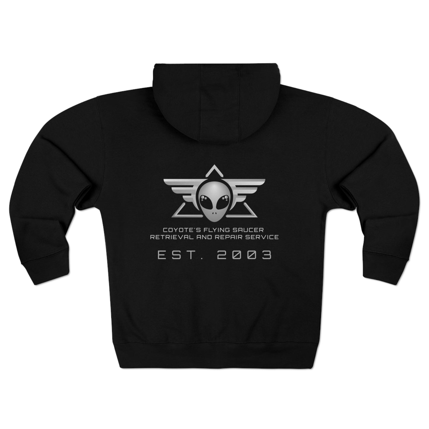 Coyote's Flying Saucers Full-Zip Hoodie