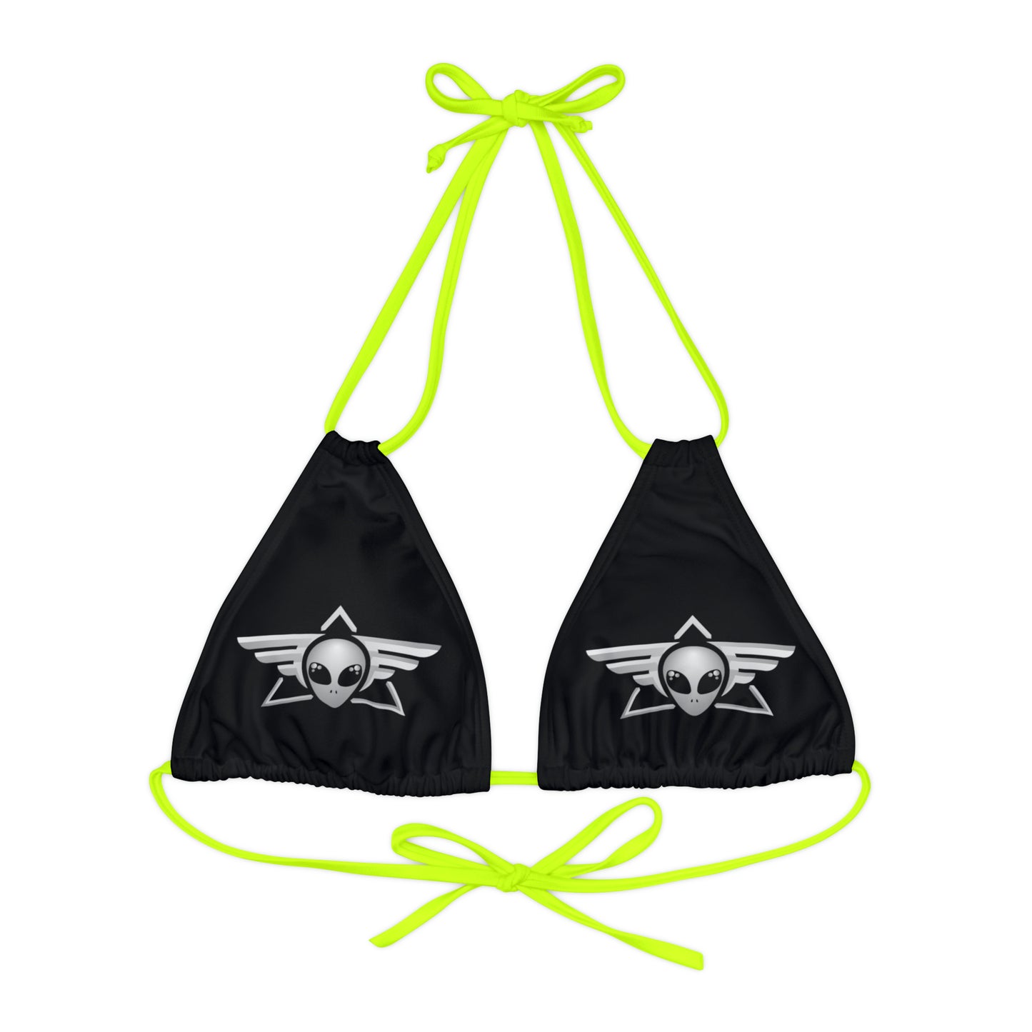 Coyote's Flying Saucers - Strappy Triangle Bikini Top