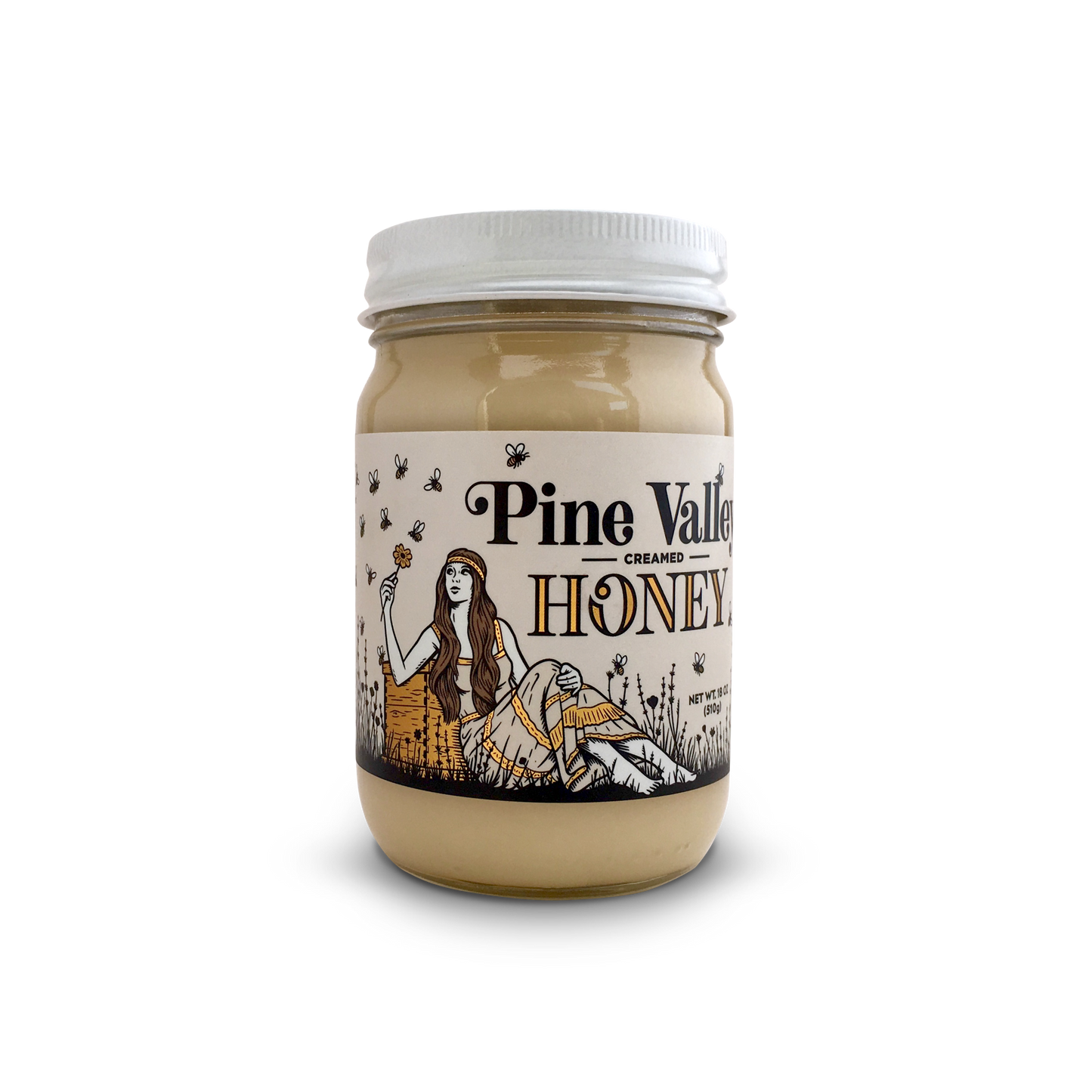 Pine Valley Honey - Cream Honey 18oz