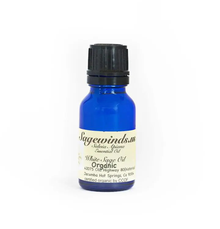 Sagewinds Farm - Organic White Sage Essential Oil 5mL