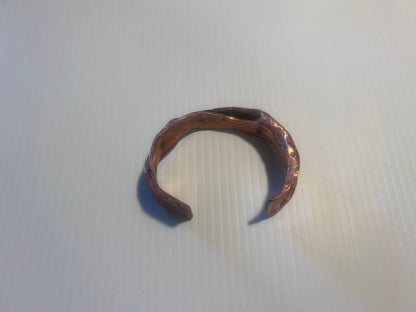 369 Copperworks - Hammered Copper Cuff Bracelet