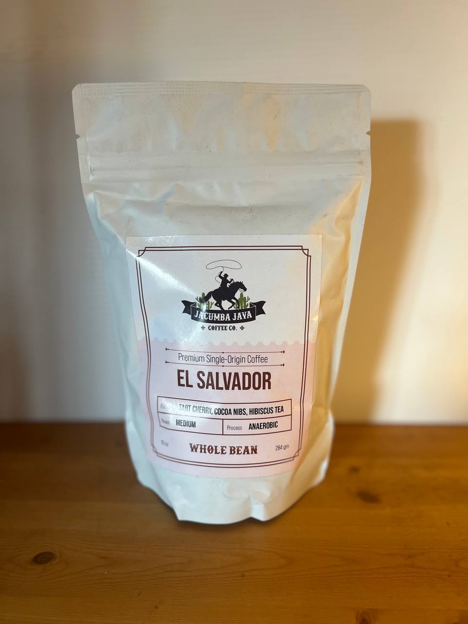 Jacumba Java - Single Origin Whole Bean Coffee - El Salvador - 10oz